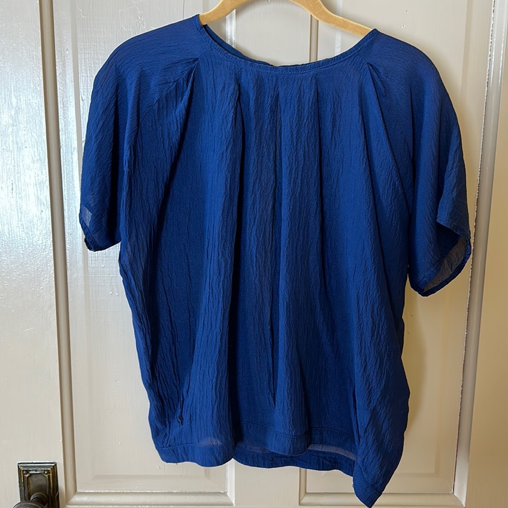 Surface To Air Paris silk top with open back